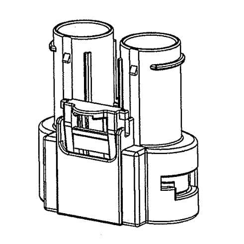 MAK12 MAK2.8, HOUSING 4WAY
