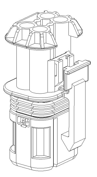 MKR PLUS HOUSING 4WAY