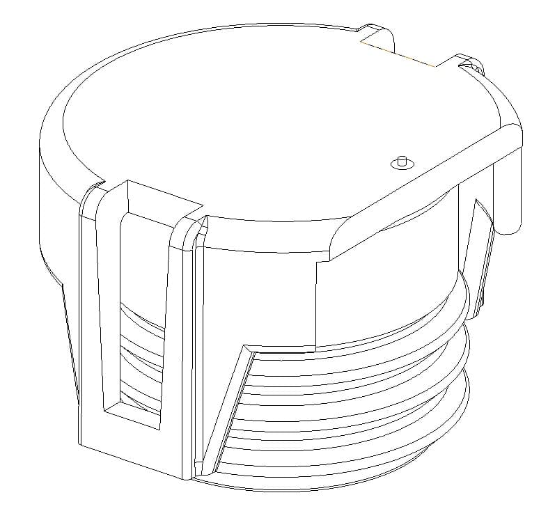 WIRE SEAL BLIND CAP