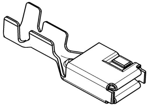 RECEPTACLE 6.3 TERMINAL