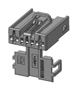 AFK 2.8  MSK 0.63 HOUSING 5WAY