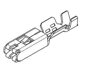RECEPTACLE 4.8 TERMINAL