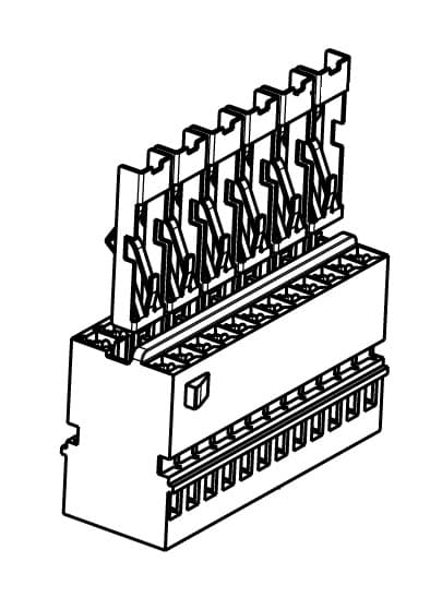 MSK 0.63  HOUSING 24WAY