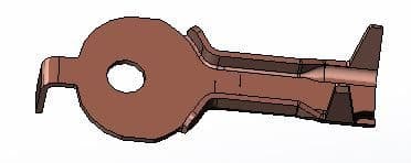 RING TERMINAL M6, ANTI-ROTATION