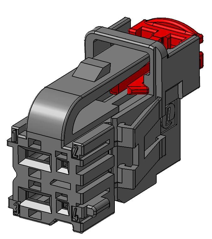 MAK 2.8  MSK 0.63 HOUSING 4WAY