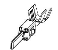 AFS 2.8 Tab Unsealed Crimp Terminal, Sn, 4mm²