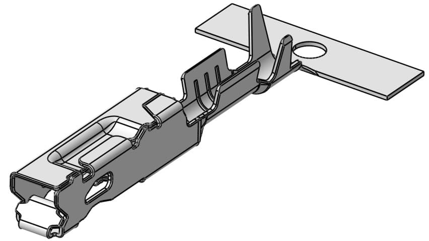 COK 1.5 Receptacle Unsealed Crimp Terminal, Sn, 0.35-0.5mm²