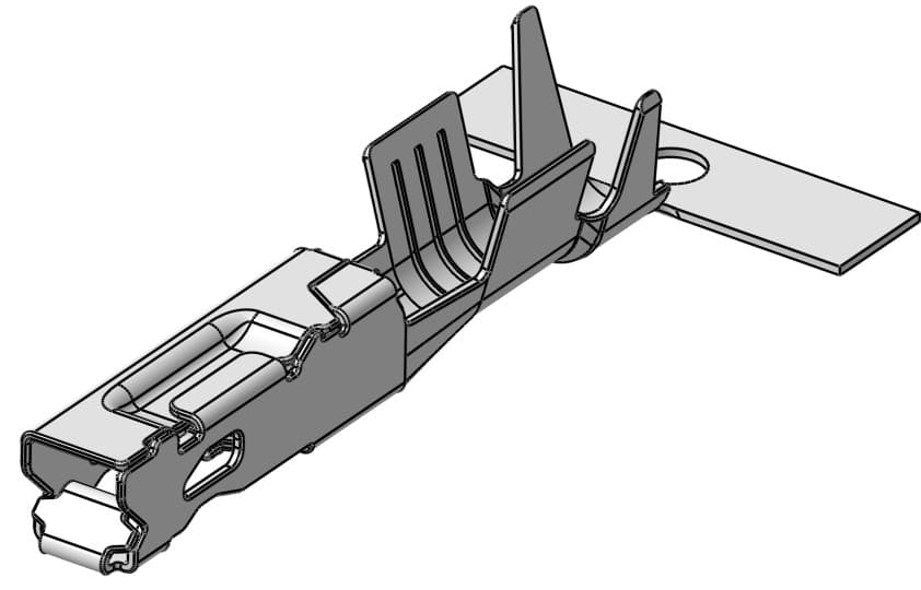 COK 1.5 Receptacle Unsealed Crimp Terminal, Sn, 1.25-2mm²