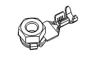 CLAW RING TERMINAL WITH M4 NUT