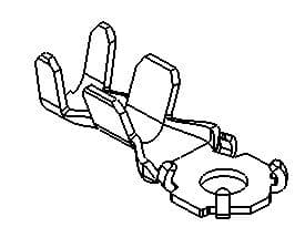 CLAW RING TERMINAL WITH M5 NUT