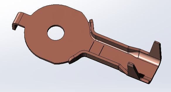 Ultrasonic Weld Straight Ring Terminal, M6, 5-20mm²