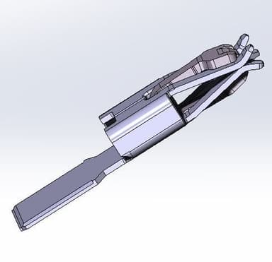 HC 6.3 Receptacle Unsealed Ultrasonic Terminal, Ag, 0.5-16mm²