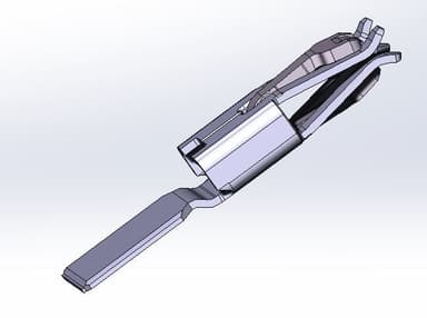 HC 6.3 Receptacle Unsealed Ultrasonic Terminal, Ag, 0.5-16mm²