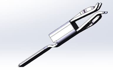 HC 6.3 Receptacle Unsealed Ultrasonic Terminal, Ag, 0.5-16mm²