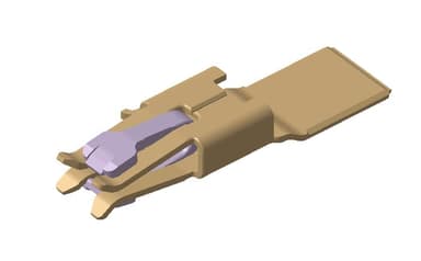 HC 6.3 Receptacle Ultrasonic Terminal, Ag, 0.5-16mm²