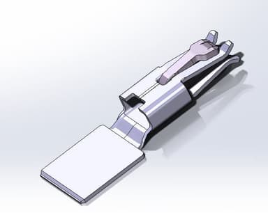 HC 6.3 Receptacle Ultrasonic Terminal, Ag, 16-35mm²