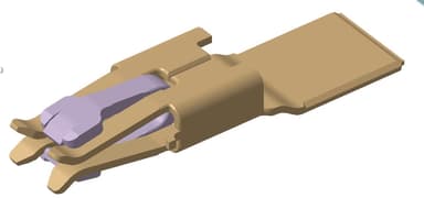 HC 6.3 Receptacle Ultrasonic Terminal, Ag, 0.5-16mm²